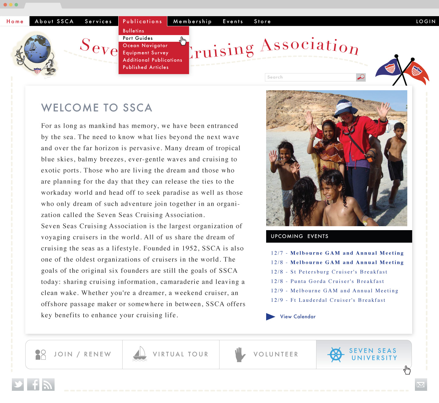 Seven Seas Cruising Association Homepage
